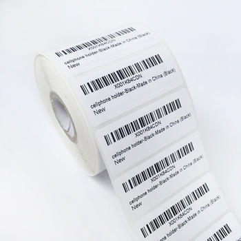 Serial Number Barcode Sticker Self-adhesive Waterproof Printing LBH