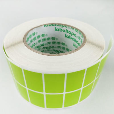 Blank Coated Paper Sticker Roll With Ribbon For Barcode Print LBF Colorfol