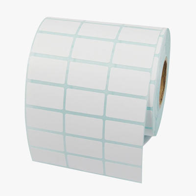 Blank Thermal Paper Sticker White Direct Thermal Barcode Paper LBE